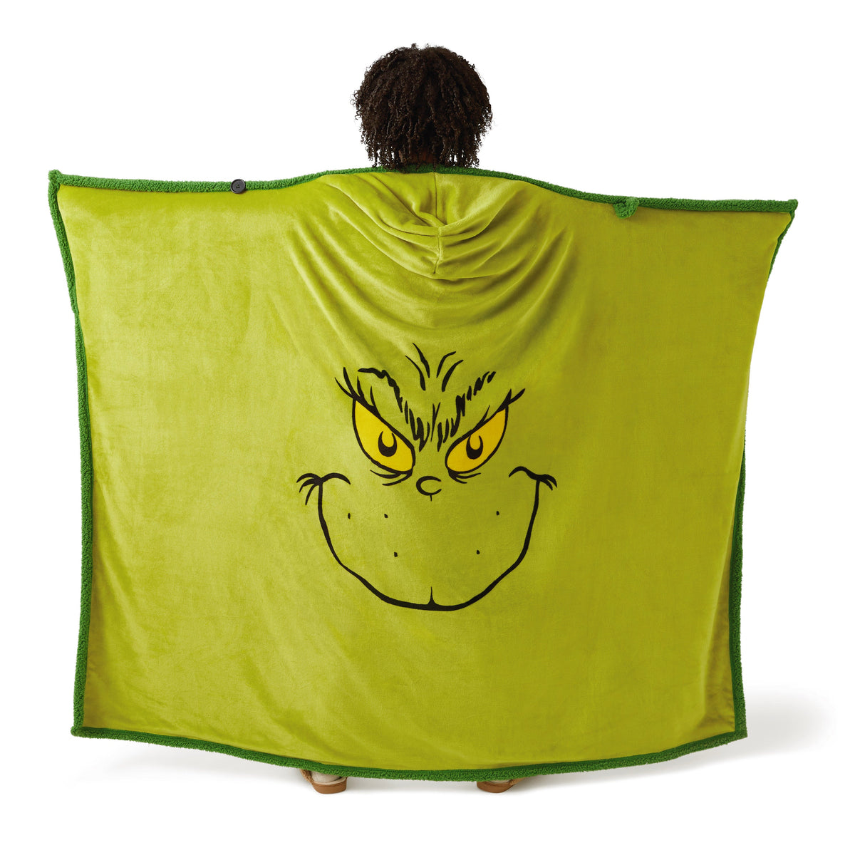 The Grinch Hooded Blanket