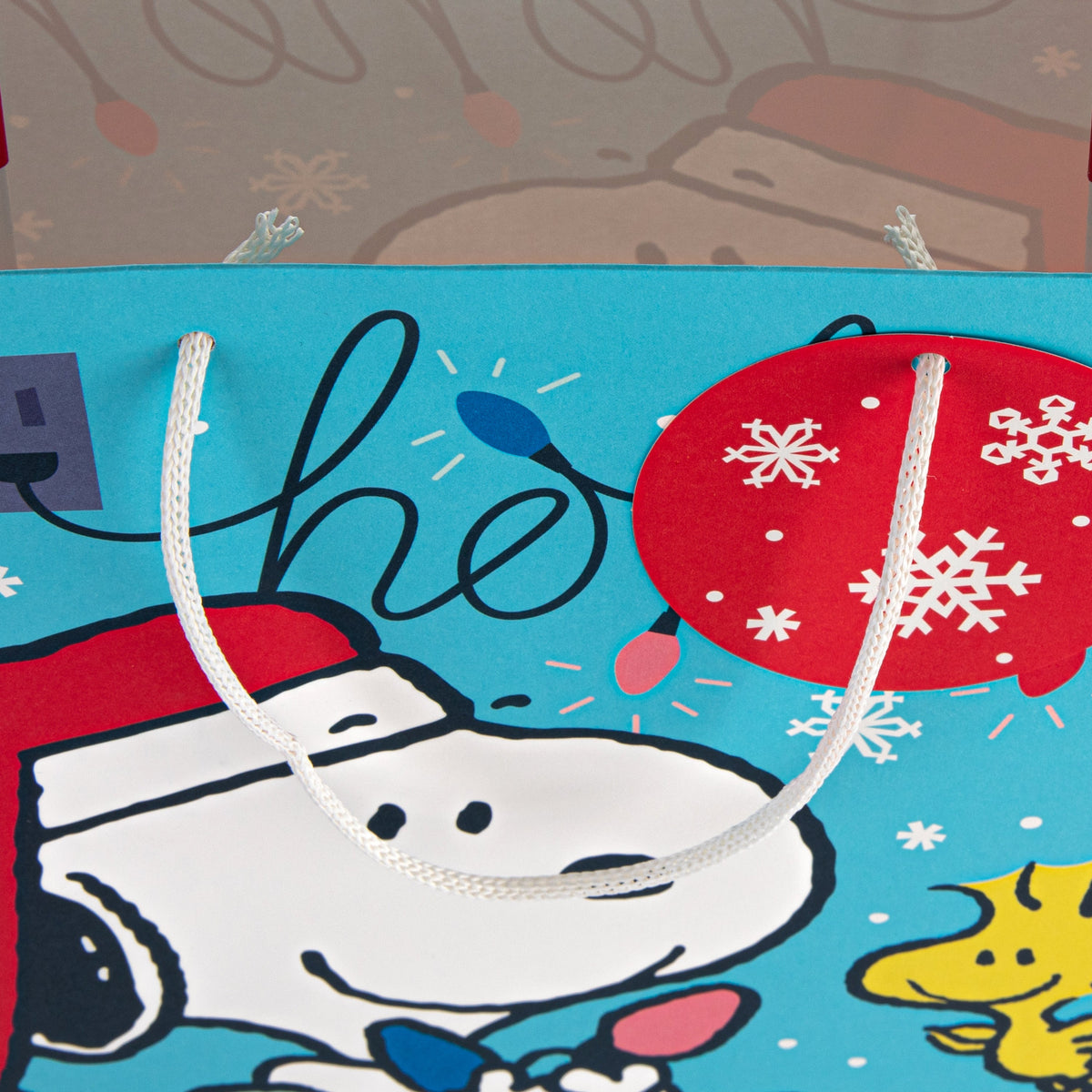 Large Christmas Gift Bags - Pack of 3 PEANUTS™ SNOOPY & WOODSTOCK Design