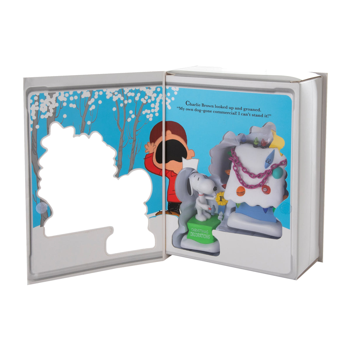 Storied Moments PEANUTS™ Ornaments - Set of 2 - SNOOPY & Doghouse