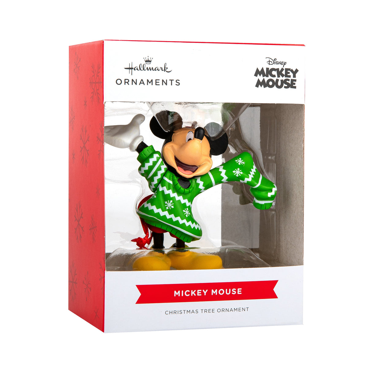Collectable Disney - Mickey Mouse in Oversized Jumper Ornament