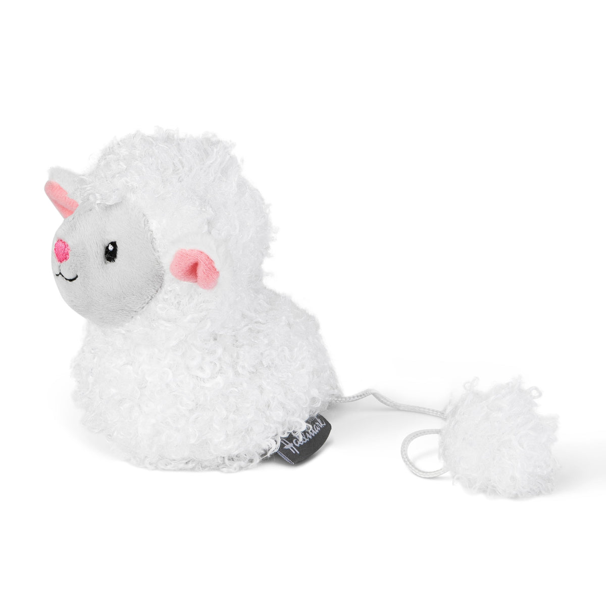 Kids Zip-Along Springtime Lamb Plush Toy