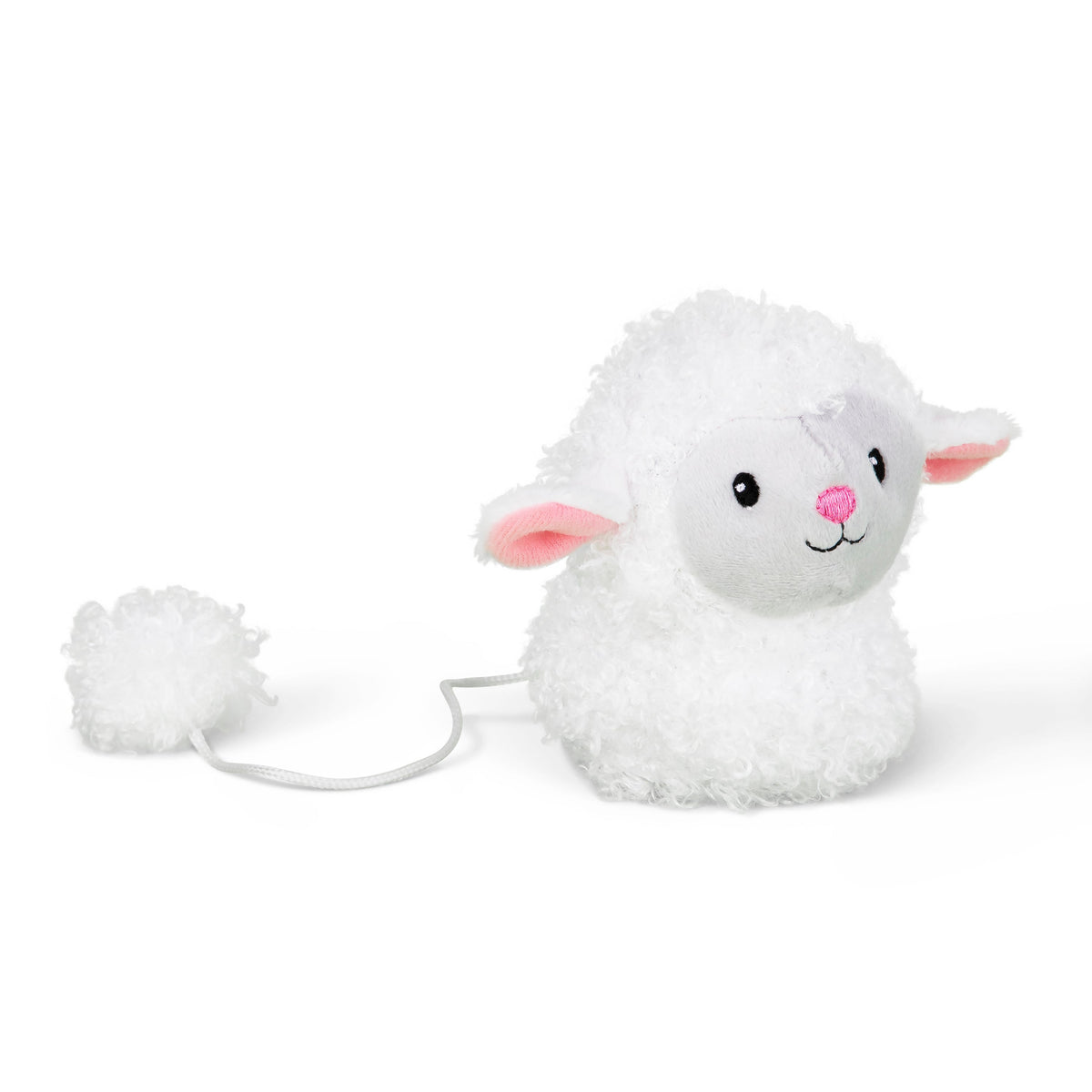 Kids Zip-Along Springtime Lamb Plush Toy