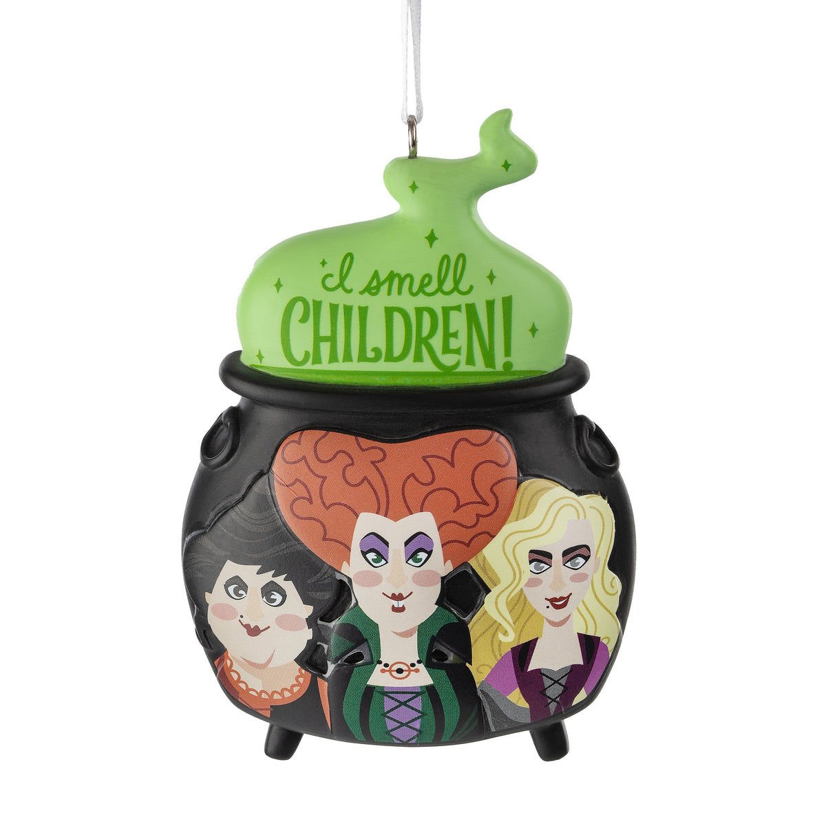 Collectable Hocus Pocus Ornament - I Smell Children Sanderson Sisters Design