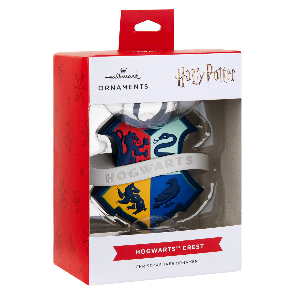 Collectible Harry Potter™ Ornament - Blue Hogwarts House Crest Design