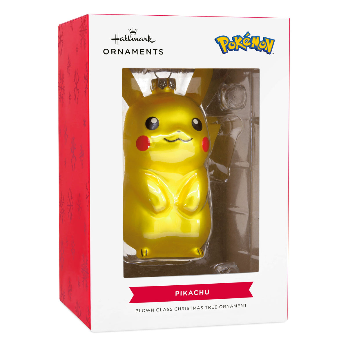 Collectable Pikachu Pokémon Glass Ornament