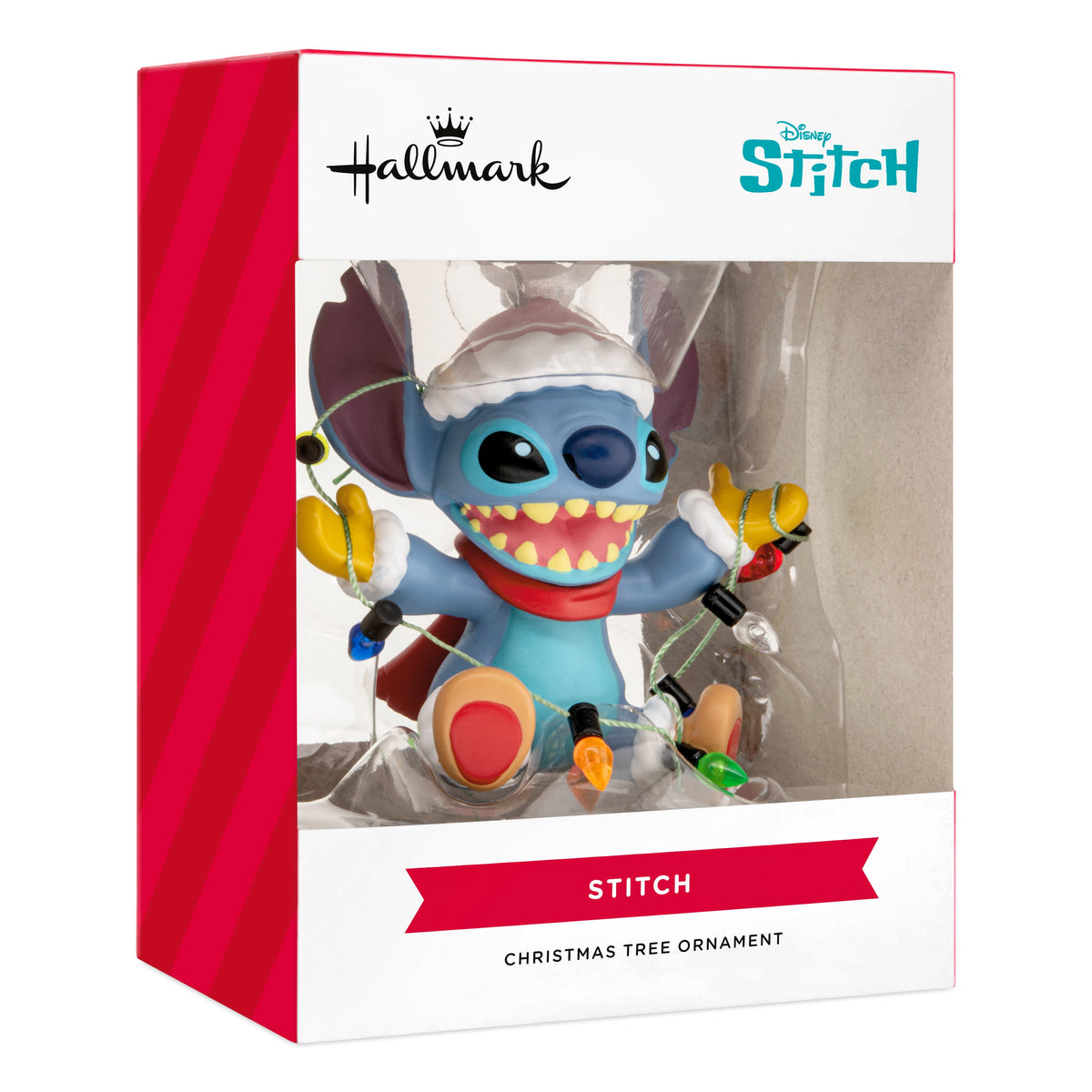 Collectable Disney Lilo & Stitch Fairy Light Entangled Stitch Ornament