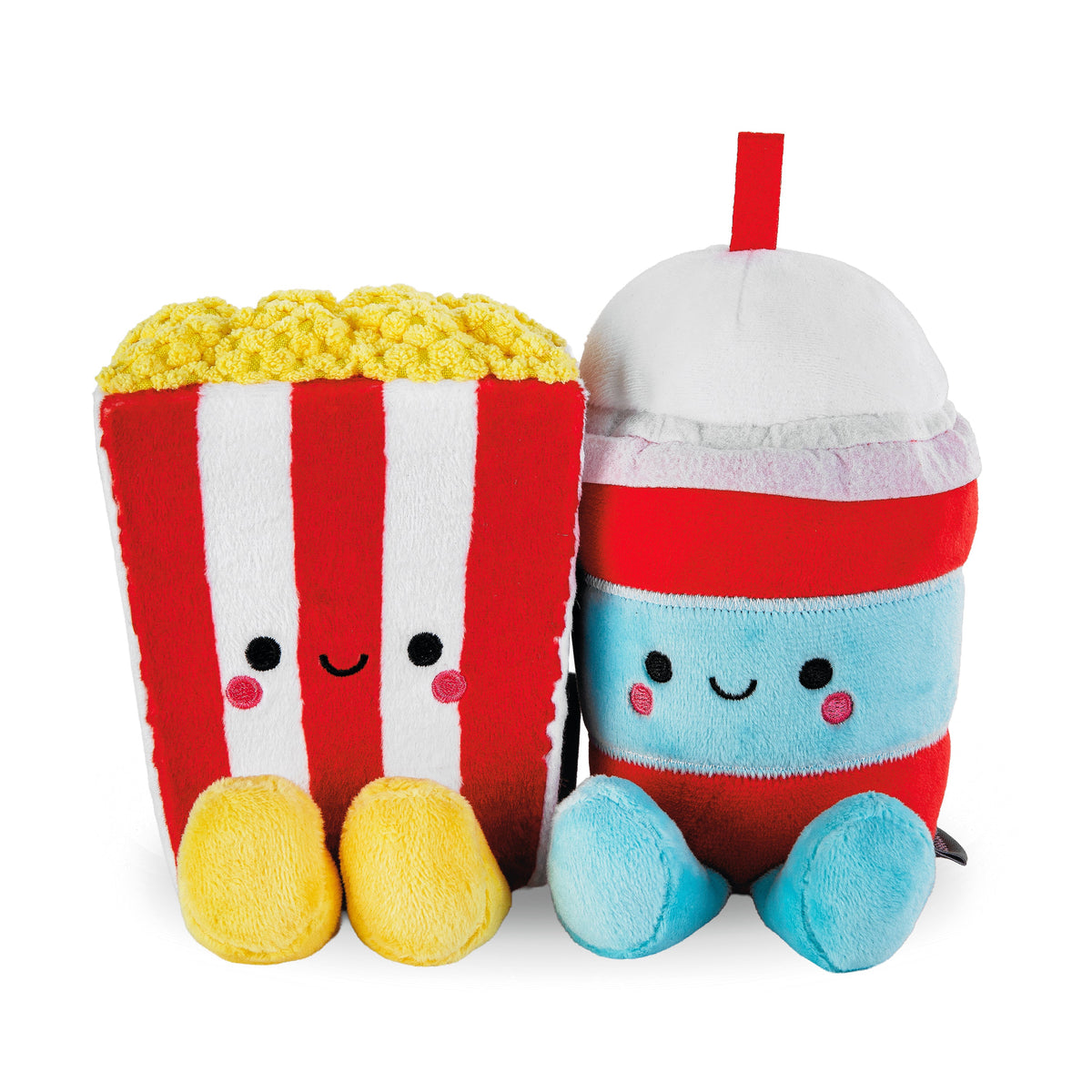 Better Together Popcorn & Slushie Magnetic Plush Pair