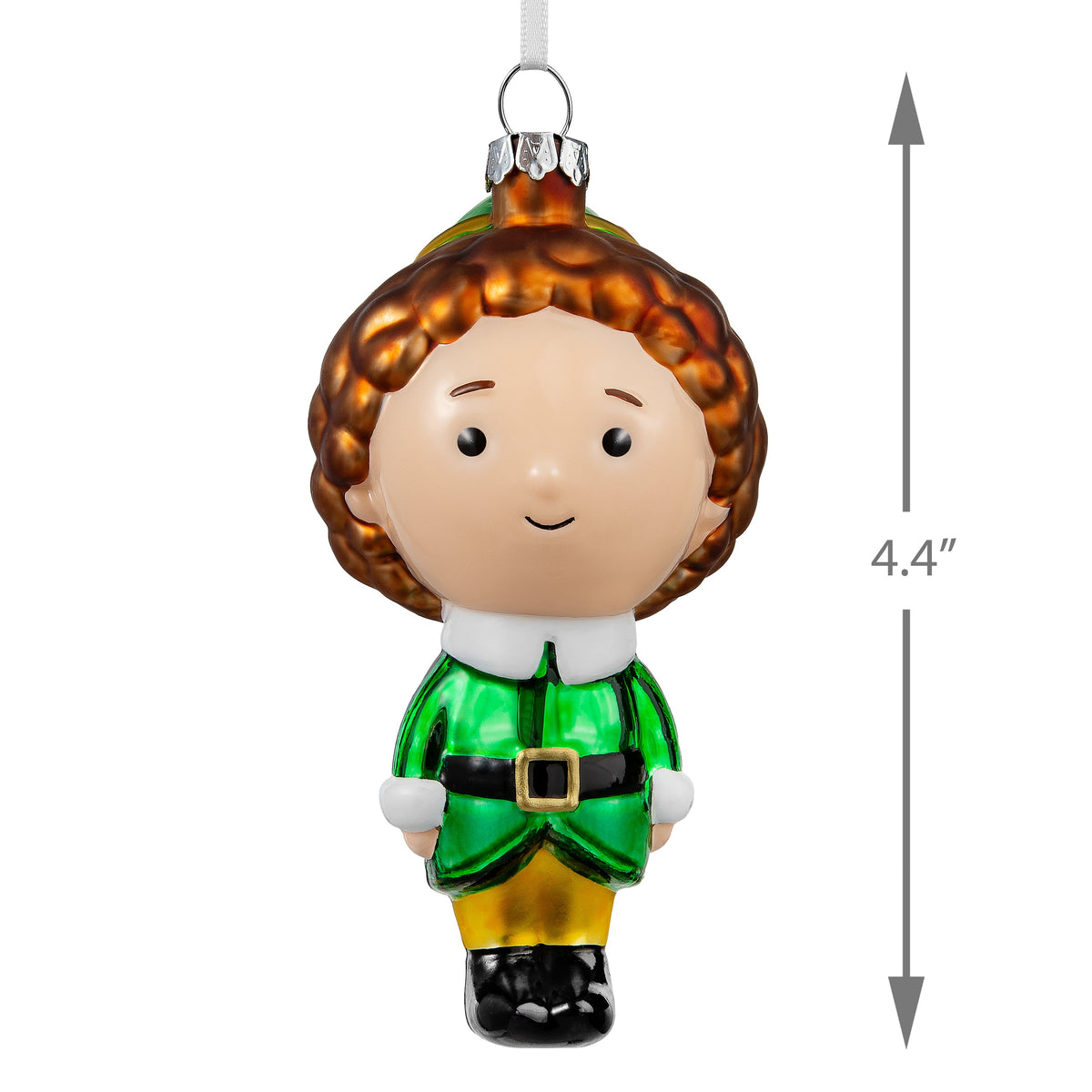 Collectable Elf Glass Christmas Ornament - Buddy the Elf