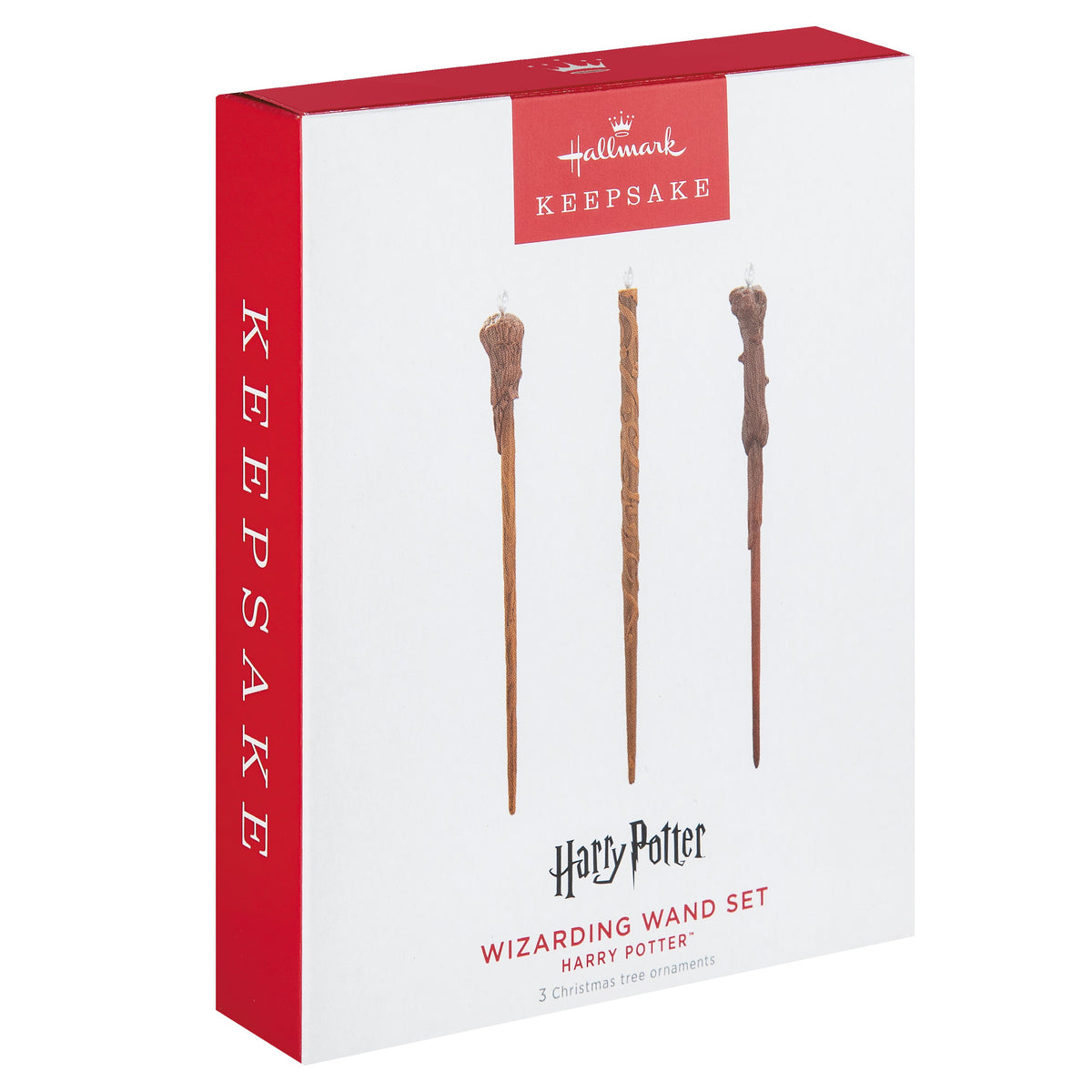 Keepsake Harry Potter™ Ornaments - 3 Pack Magic Wands Design