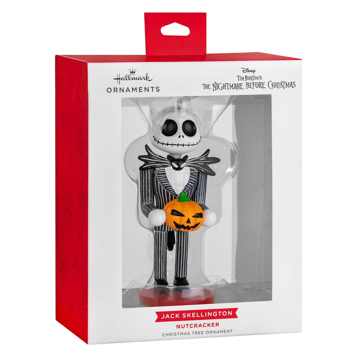 Collectable Nutcracker Ornament - The Nightmare Before Christmas Jack Skellington