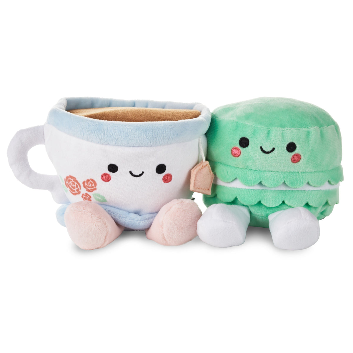 Better Together Tea & Macaron Magnetic Soft Toy Pair