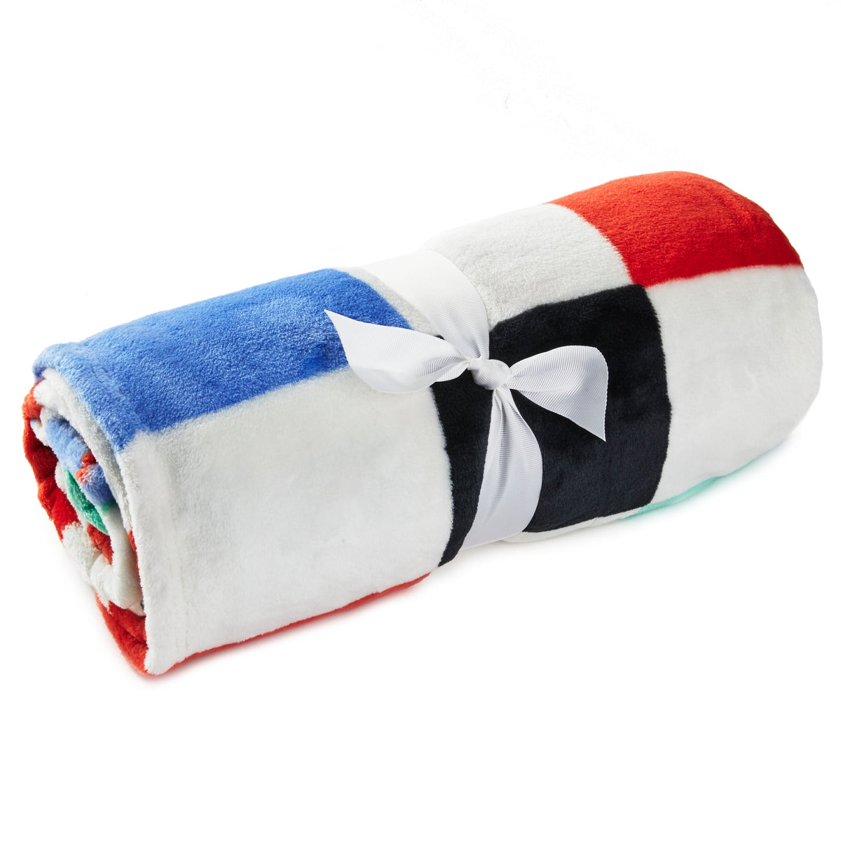 PEANUTS™ Gang & SNOOPY Checkered Blanket