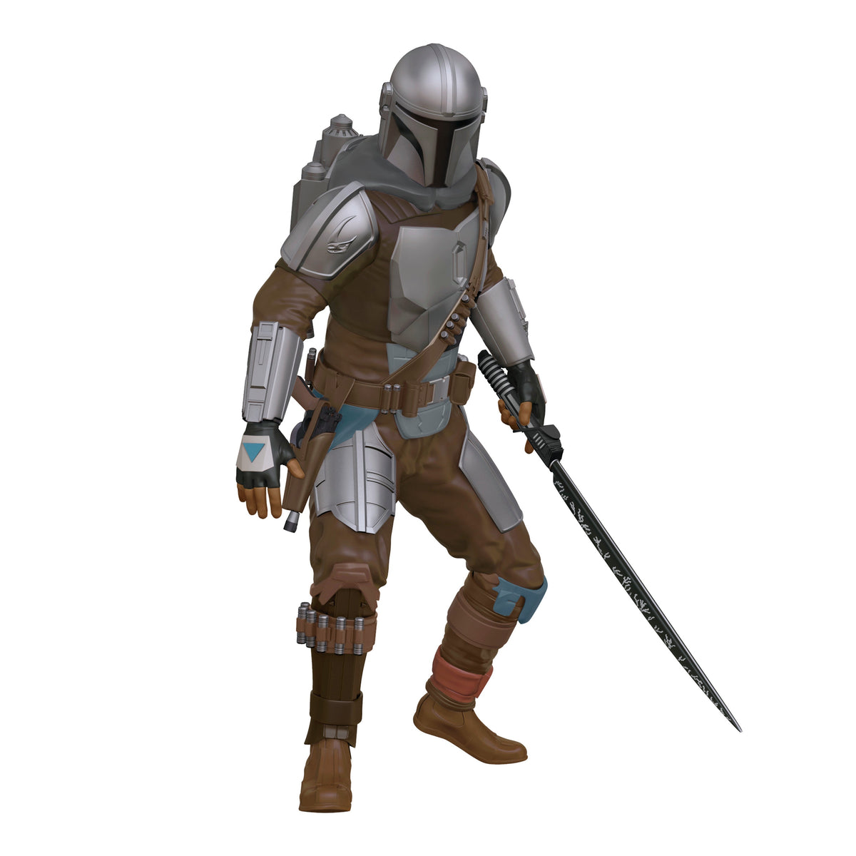 Keepsake The Mandalorian™ Ornament - Mandalorian & Dark Saber Design