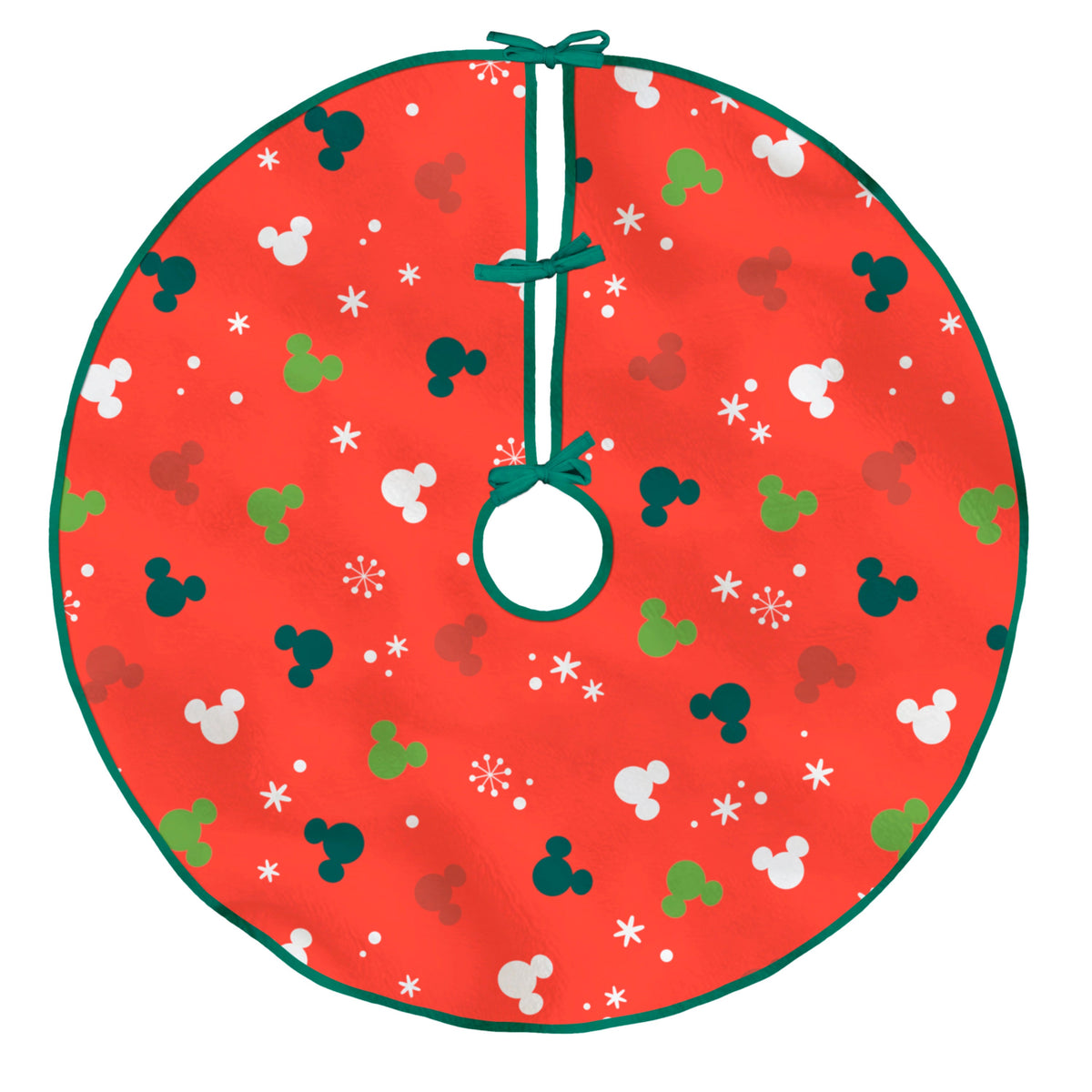 Disney Mickey Mouse Christmas Tree Skirt - Mickey Mouse Ears Design