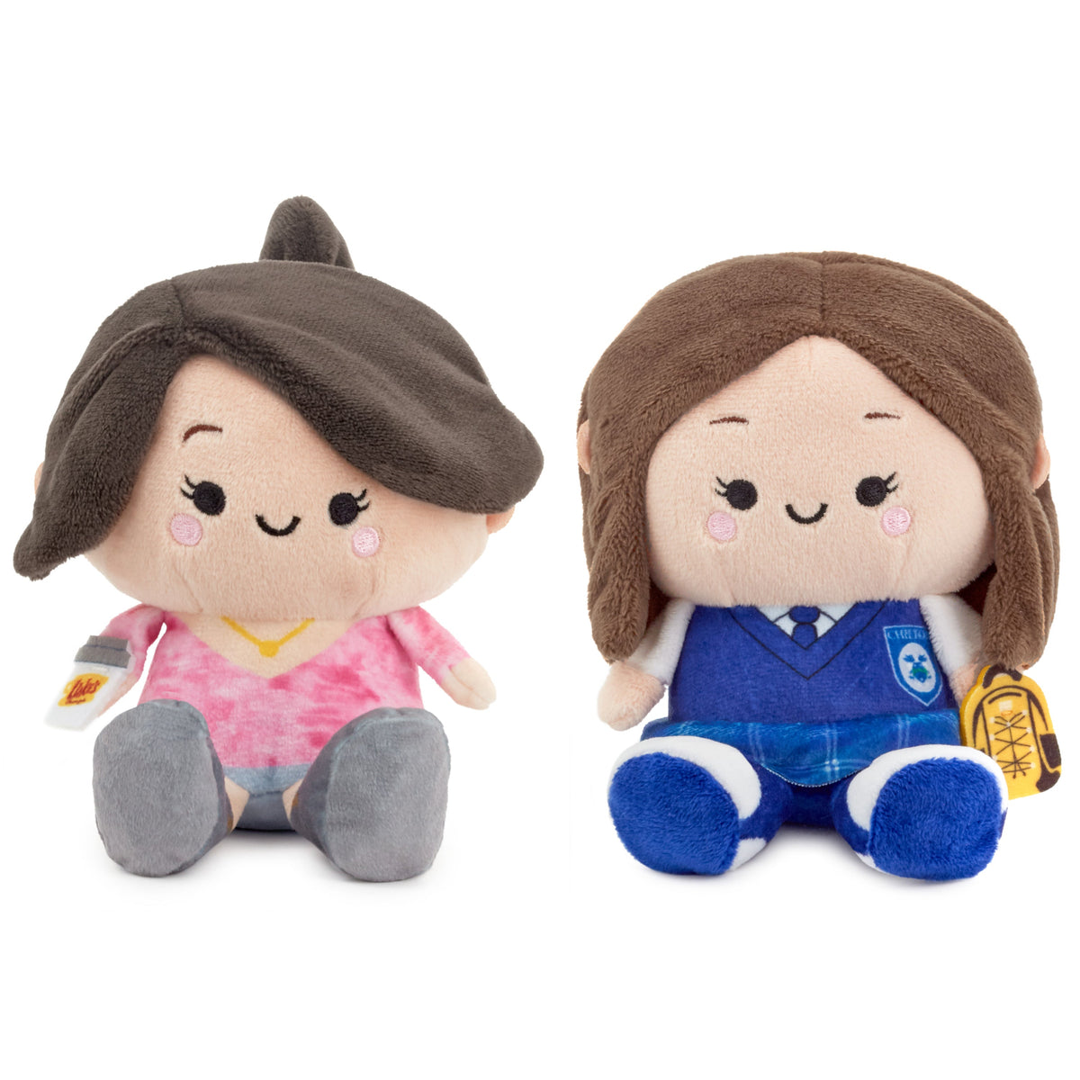 Better Together Warner Bros. Gilmore Girls, Lorelai & Rory Magnetic Plush Pair