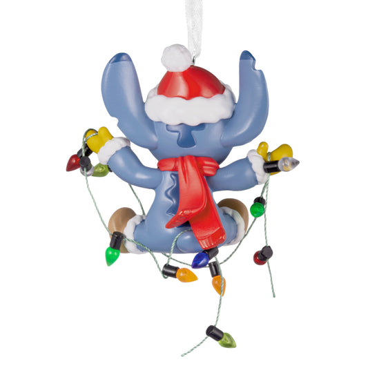 Collectable Disney Lilo & Stitch Fairy Light Entangled Stitch Ornament