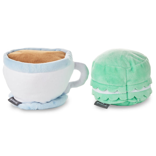 Better Together Tea & Macaron Magnetic Soft Toy Pair