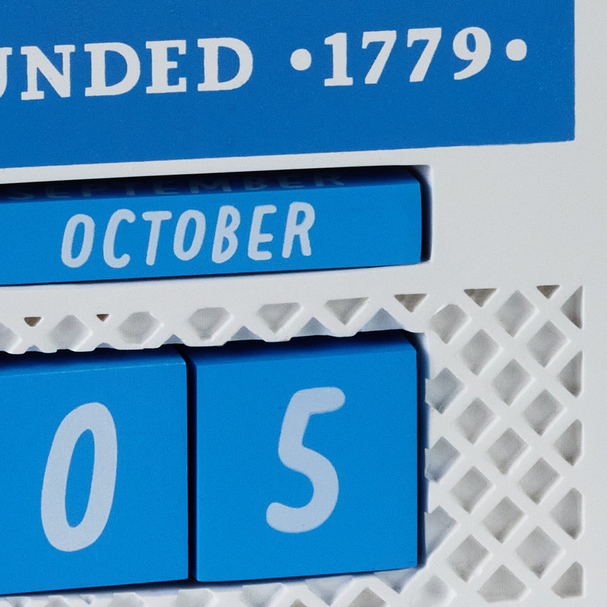 Gilmore Girls Stars Hollow Town Sign Perpetual Calendar