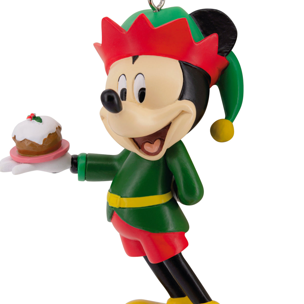 Collectable Disney Mickey Mouse Elf Hanging Christmas Ornament