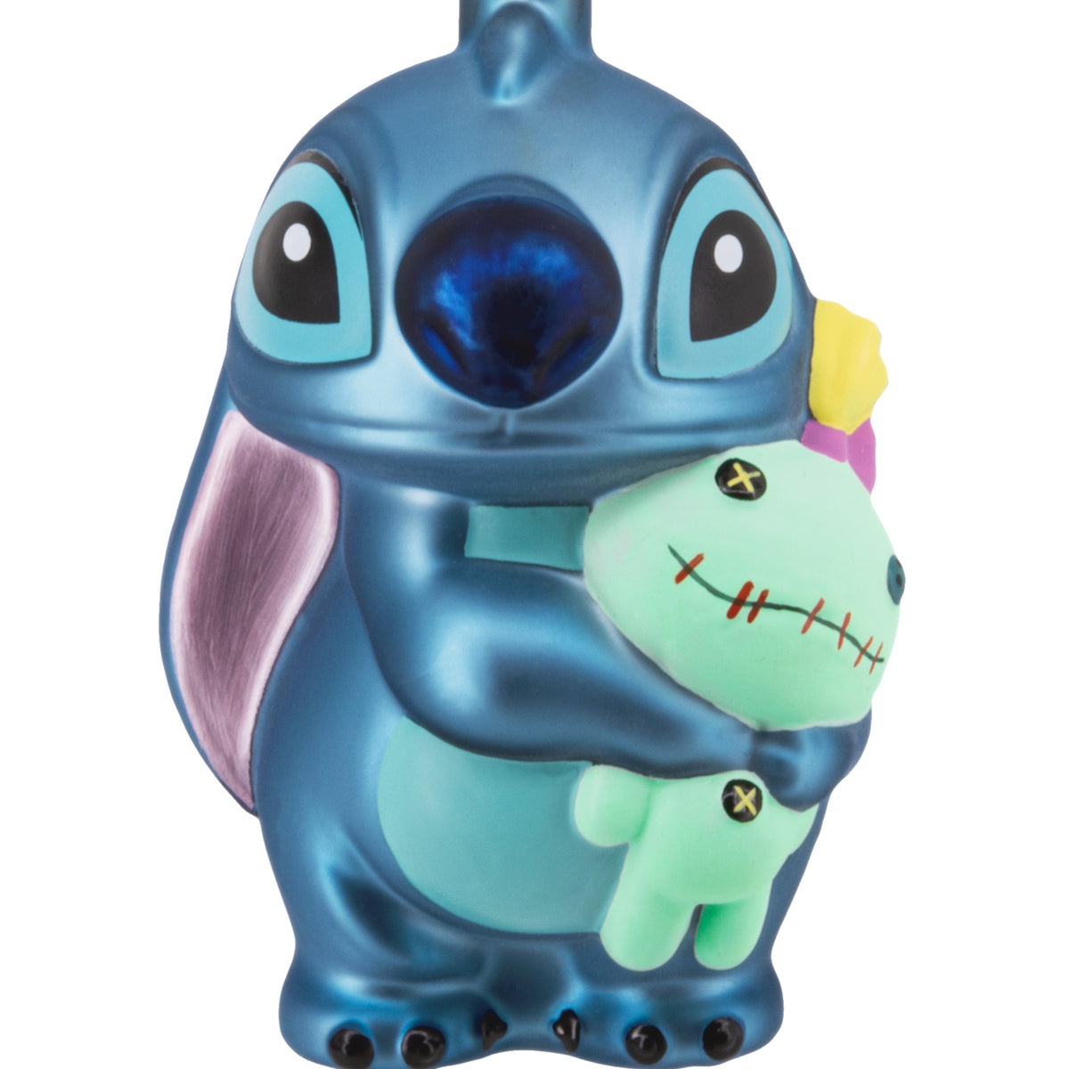 Collectable Disney Lilo & Stitch Scrump & Stitch Glass Ornament