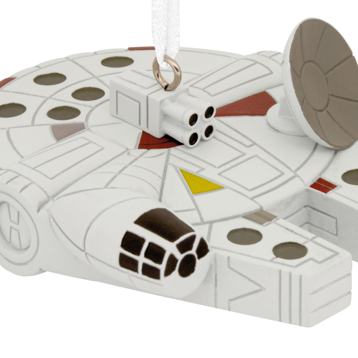 Collectable Star Wars™ Millennium Falcon Hanging Christmas Ornament
