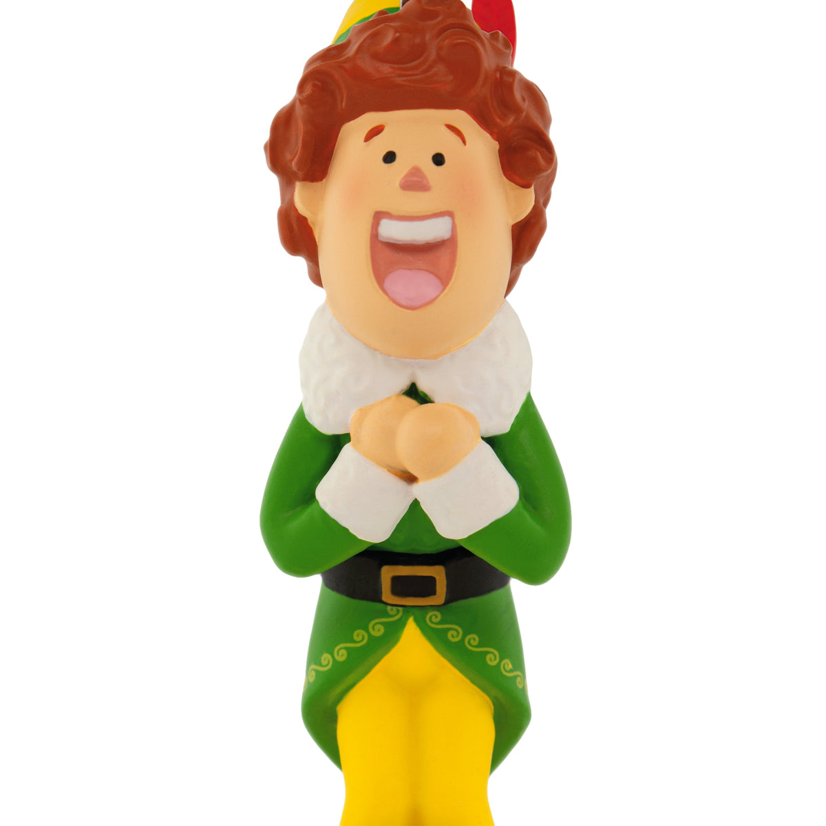 Collectable Elf Buddy Joyful Resin Hanging Christmas Ornament