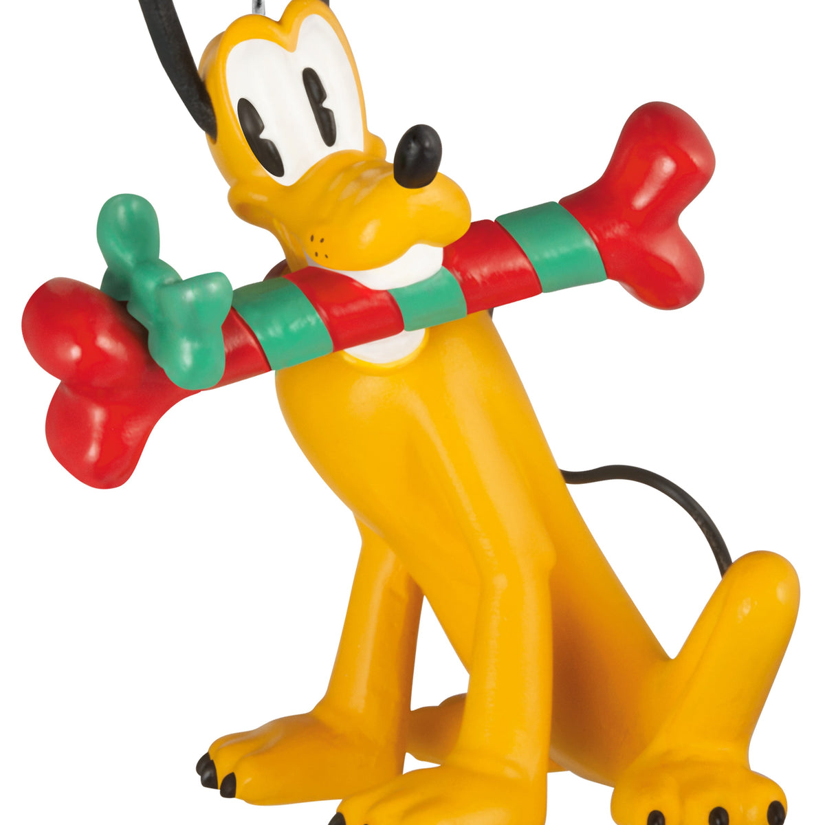 Collectible Disney Pluto with bone Hanging Christmas Ornament