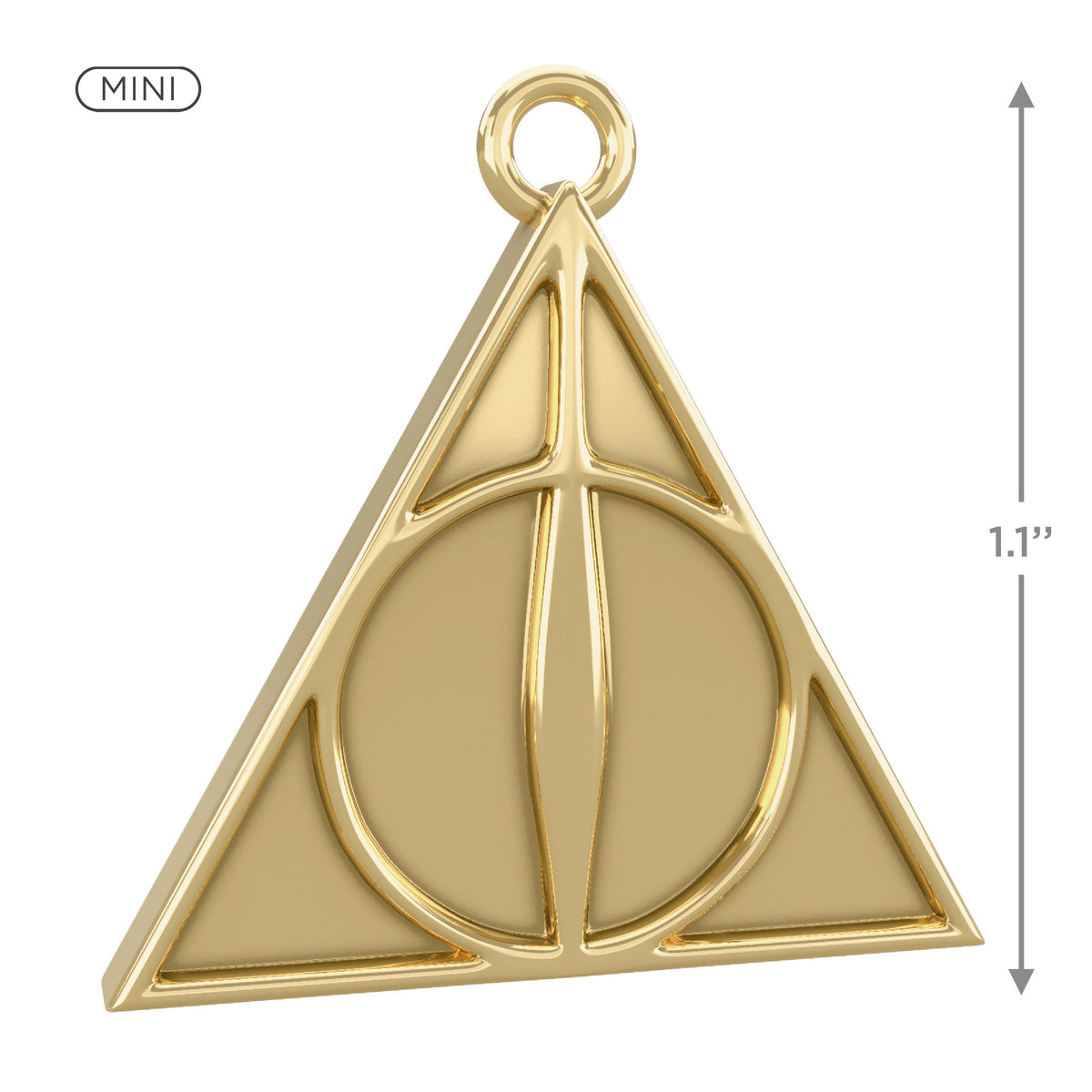 Keepsake Harry Potter™ Ornaments - 3 Pack Deathly Hallows, Hedwig & Hogwarts Crest Design