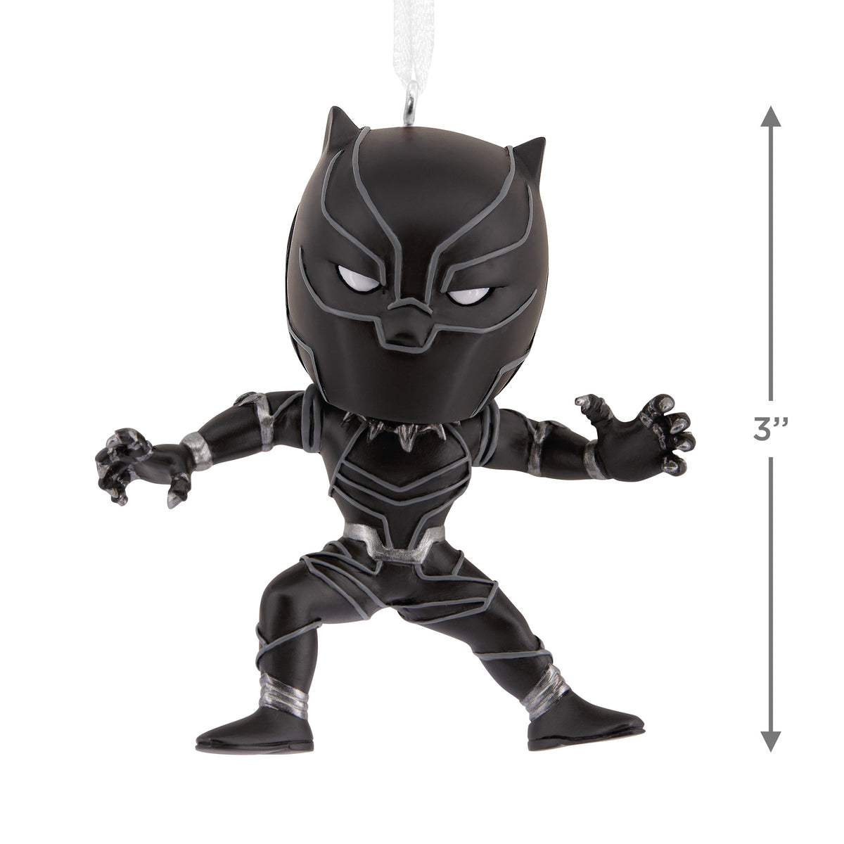 Collectable MARVEL Hanging Ornament - Black Panther Posed Design