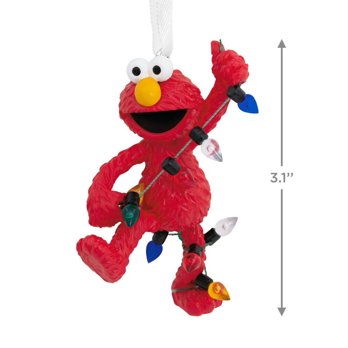 Collectible Sesame Street - Festive Elmo Ornament