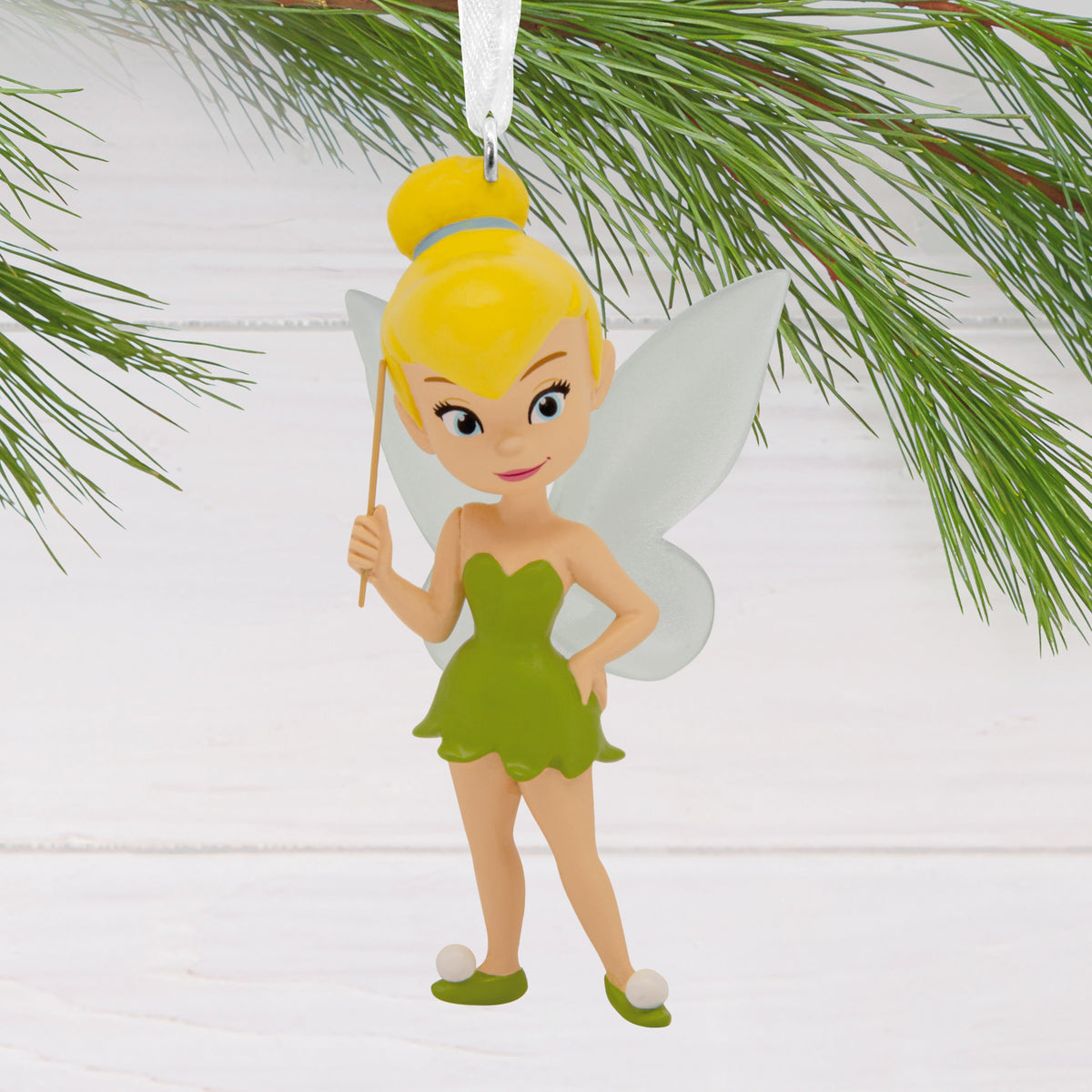 Collectible Disney Peter Pan - Festive Tinker Bell Ornament