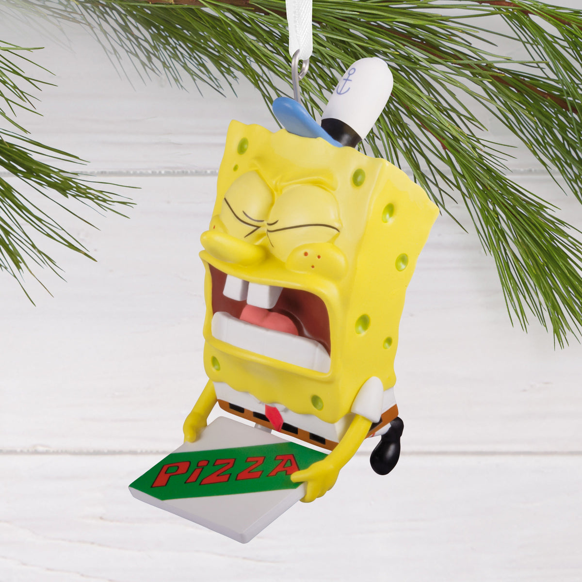 Collectable SpongeBob SquarePants Pizza Delivery Boy Ornament