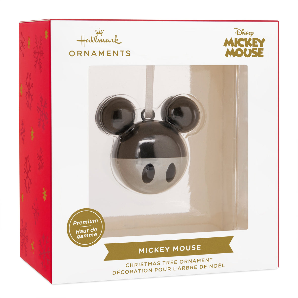 Premium Metal Disney - Mickey Mouse Ears Ornament