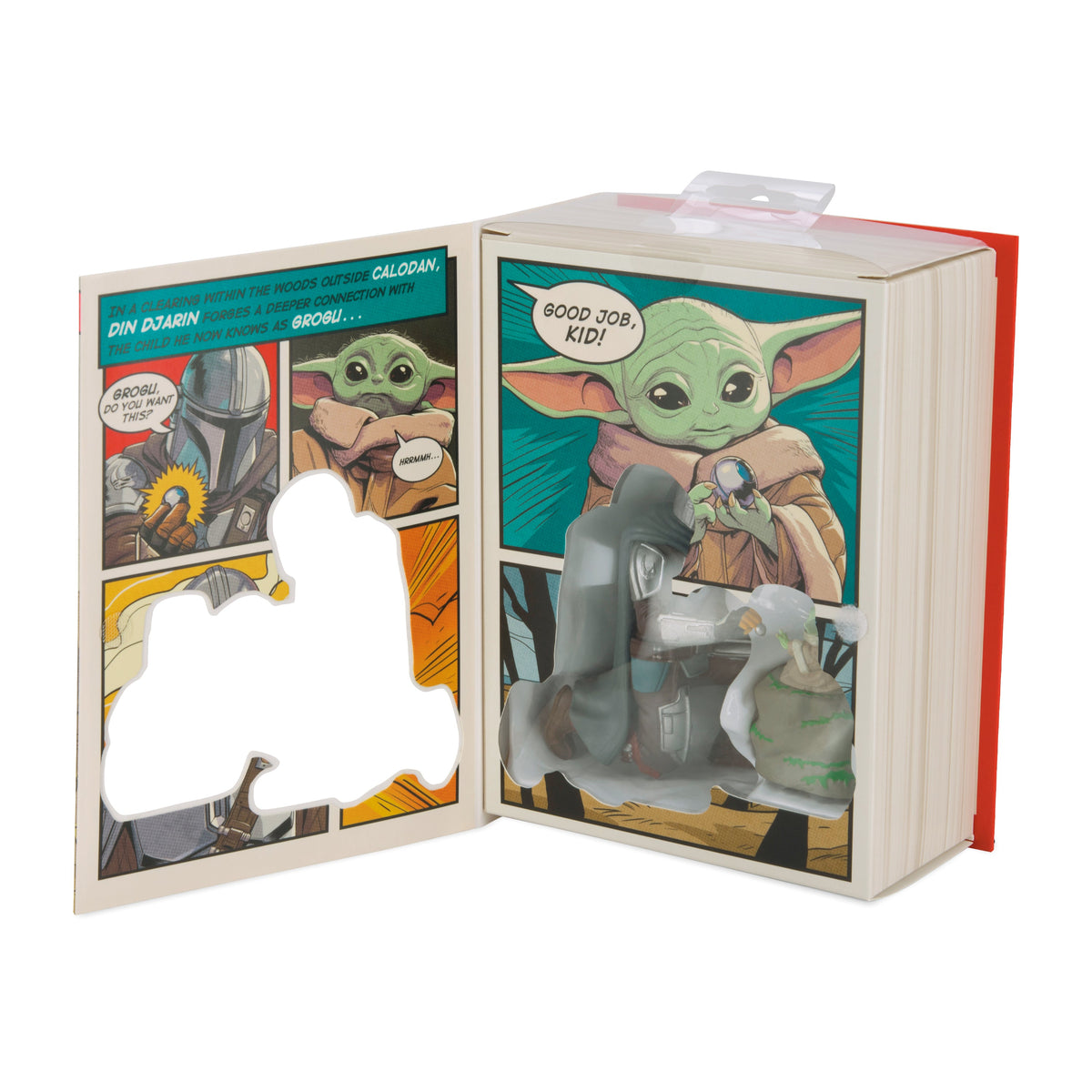 Storied Moments Star Wars™ Ornaments - Set of 2 - The Mandalorian™ & Grogu™