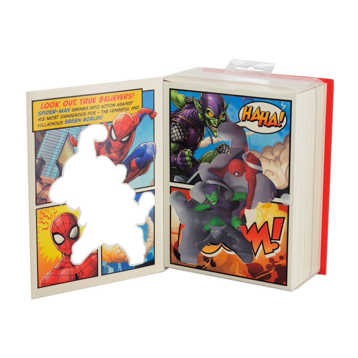 Storied Moments MARVEL Ornaments - Set of 2 - Spider-Man & Green Goblin