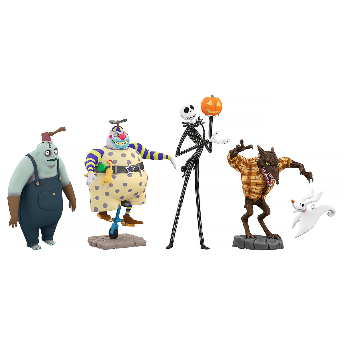 Keepsake The Nightmare Before Christmas Ornament - 5 Pack Halloween Town Citizens Design