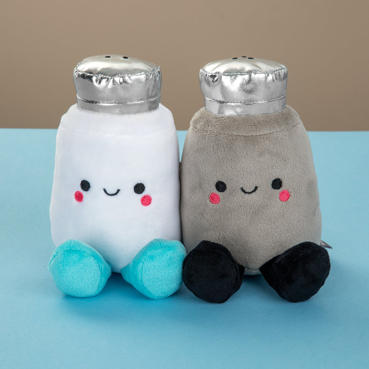 Better Together Salt and Pepper Magnetic Plush Pair
