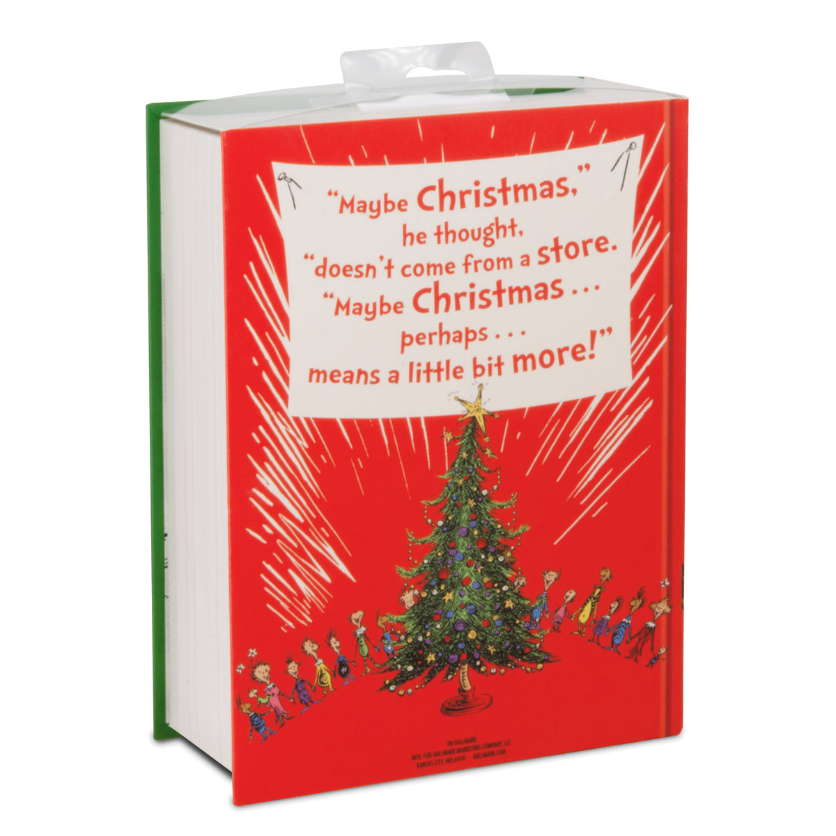 Storied Moments Dr Seuss Christmas Ornaments - Set of 2 - The Grinch & Cindy-Lou Who