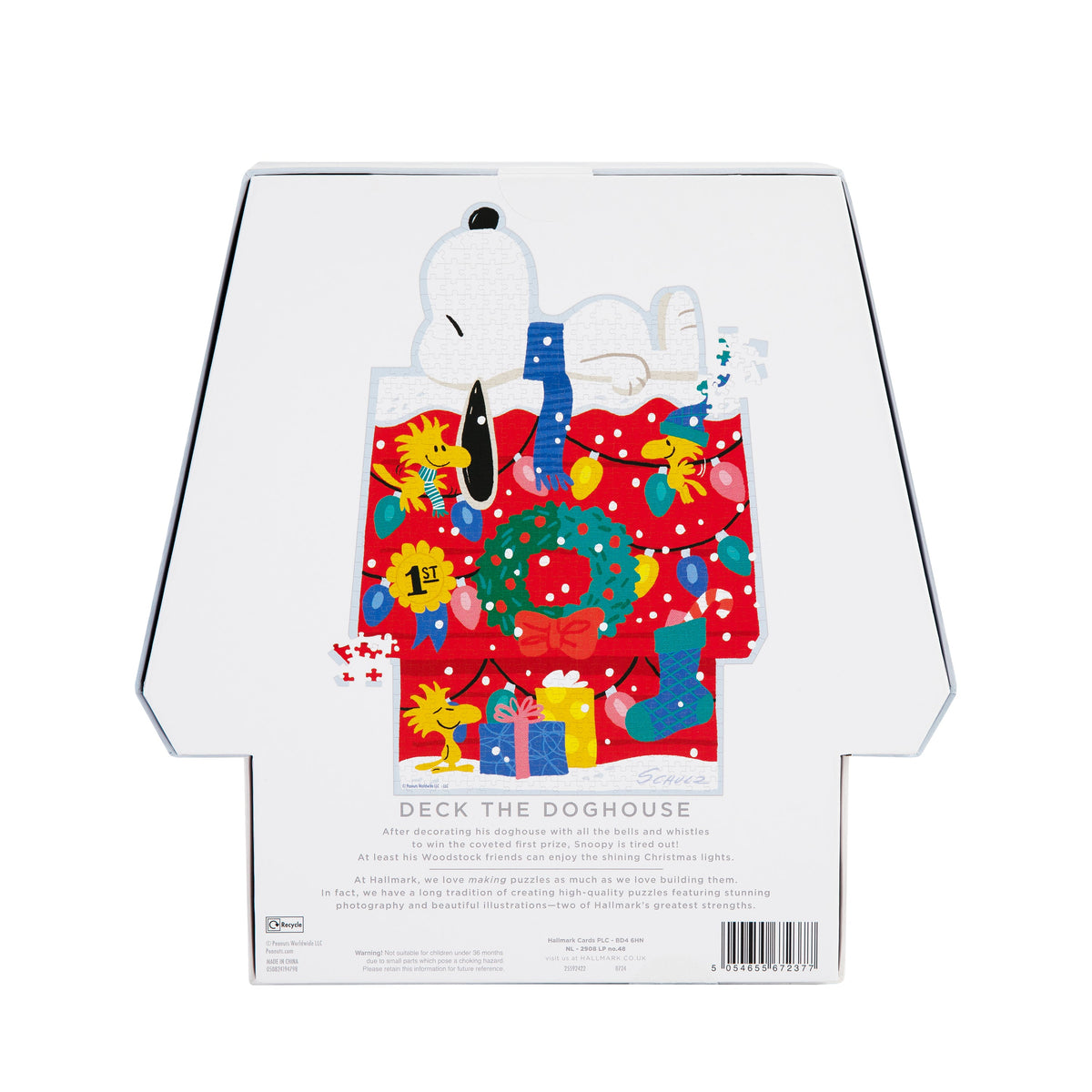 PEANUTS™ SNOOPY Red Doghouse 680-Piece Jigsaw Puzzle