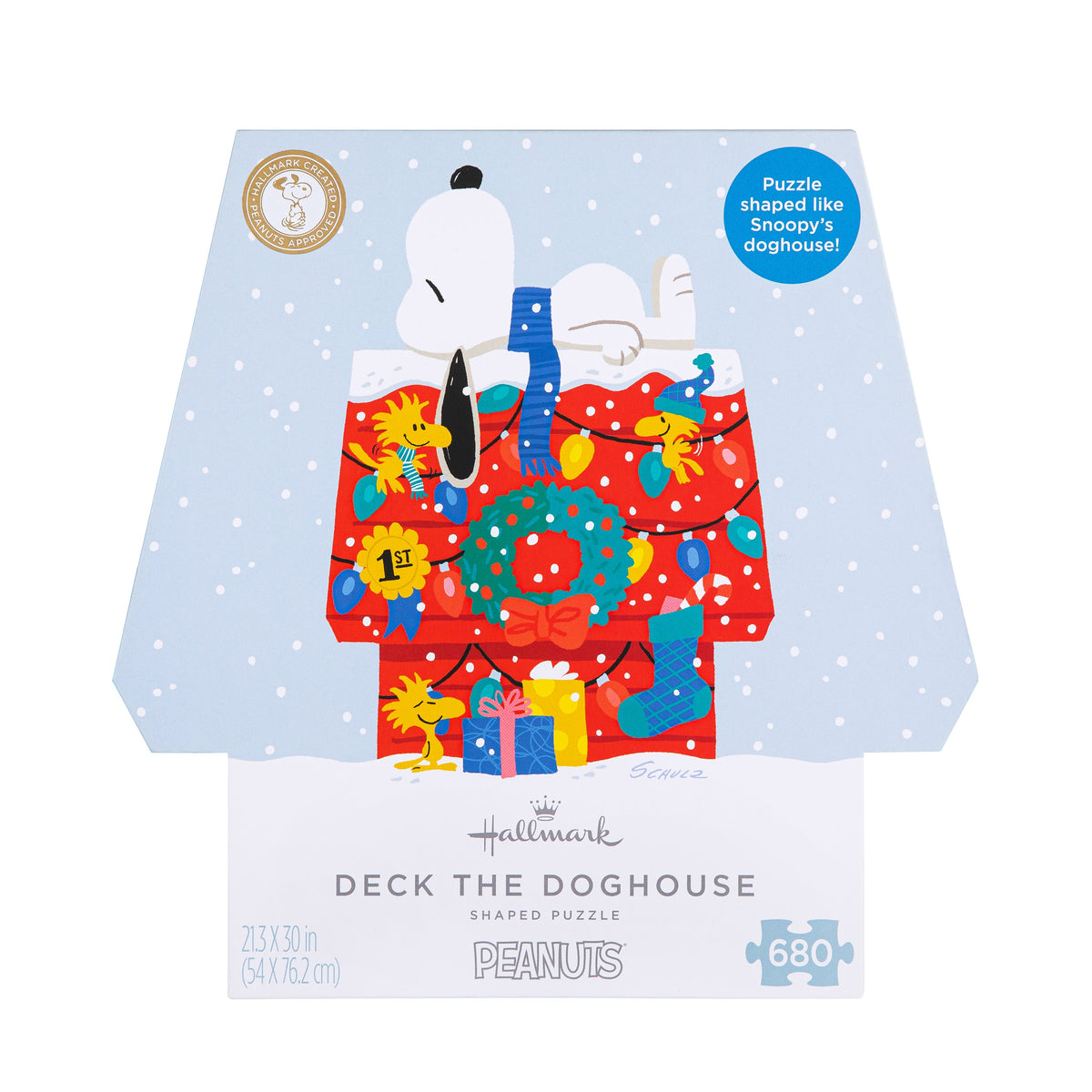 PEANUTS™ SNOOPY Red Doghouse 680-Piece Jigsaw Puzzle