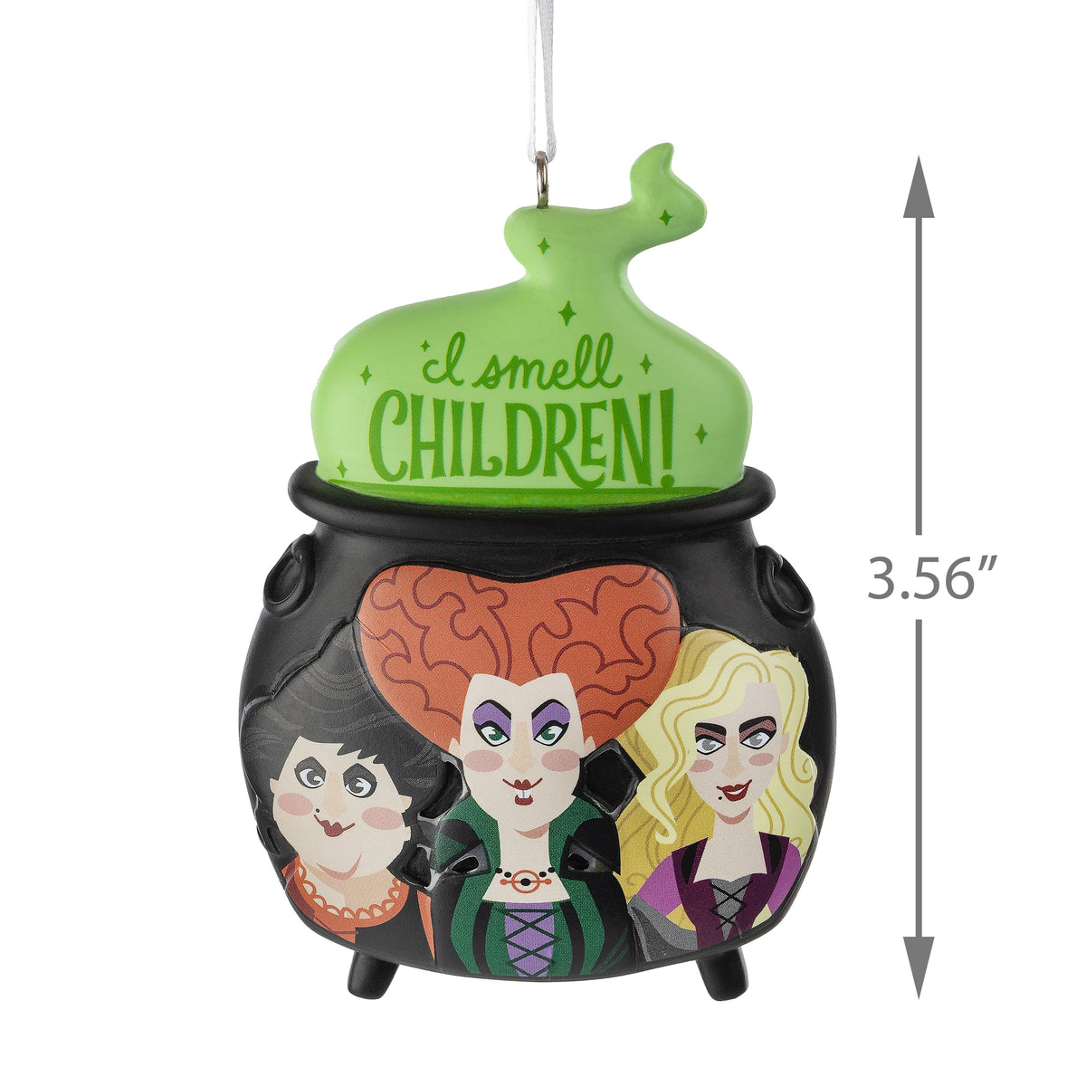 Collectable Hocus Pocus Ornament - I Smell Children Sanderson Sisters Design