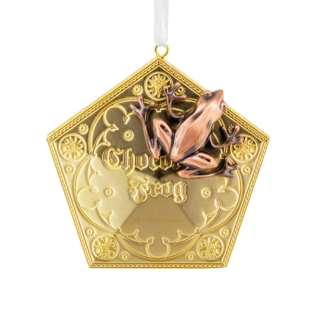 Collectable Premium Metal Ornament - Harry Potter™ Chocolate Frog Design