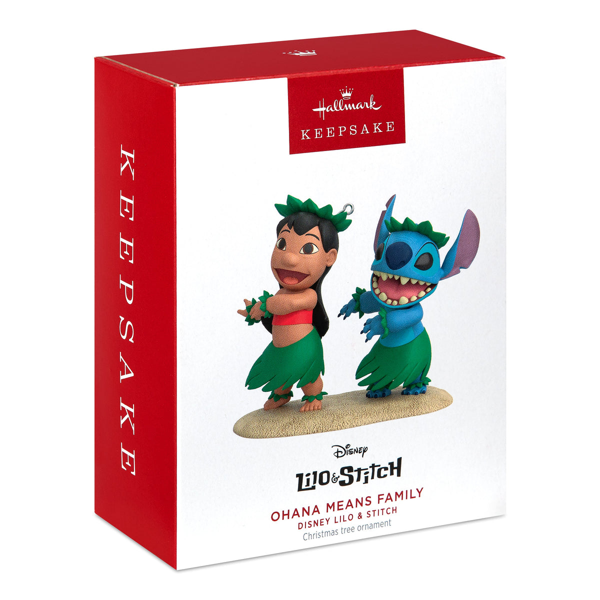 Keepsake Disney Hanging Ornament - Lilo & Stitch Dancing Design
