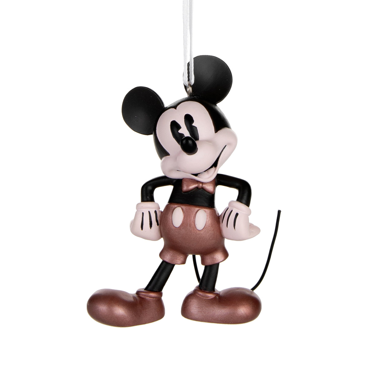 Collectable Classic Disney Mickey Mouse Resin Hanging Christmas Ornament