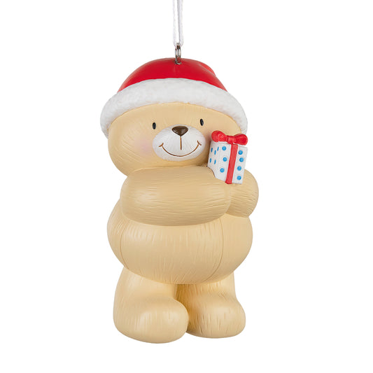 Collectable Forever Friends Festive Resin Hanging Christmas Ornament