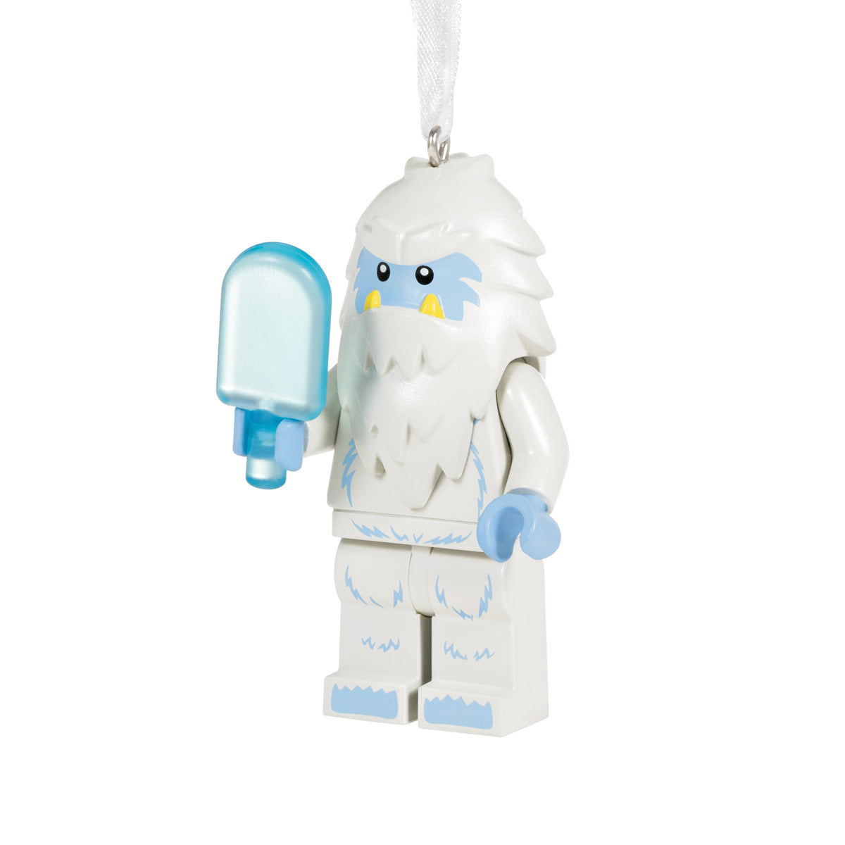 Keepsake LEGO® Ornament - Yeti and Ice-Lolly Minifigure Design