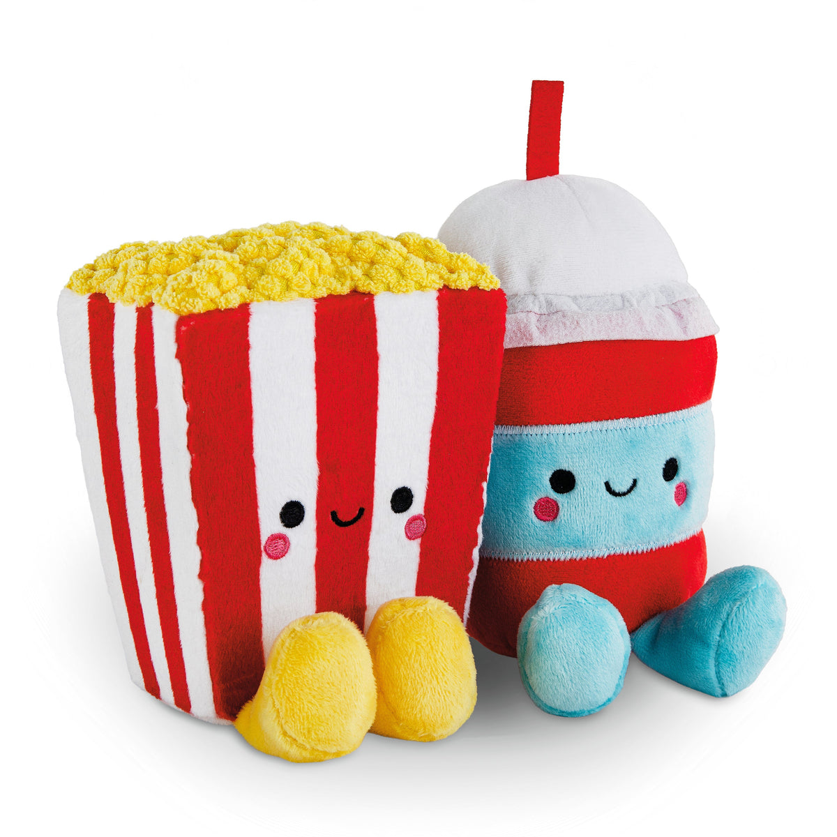 Better Together Popcorn & Slushie Magnetic Plush Pair
