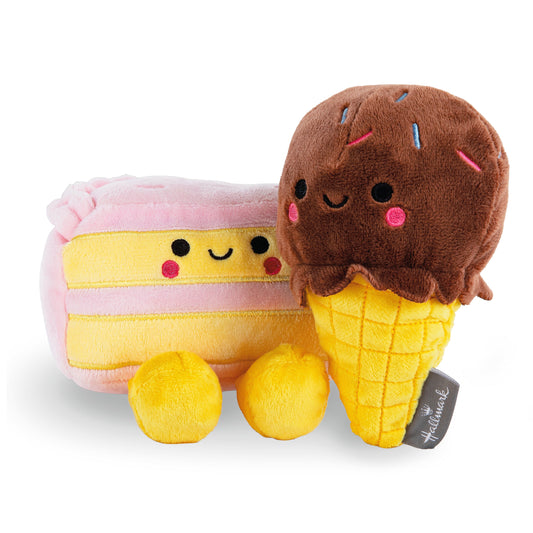 Better Together Cake & Ice-Cream Cone Magnetic Plush Pair
