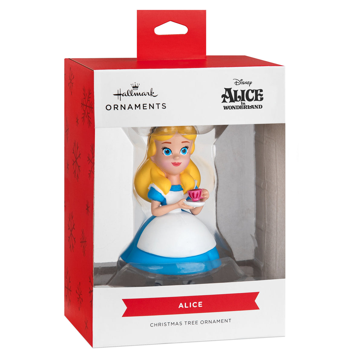 Collectable Disney Hanging Keepsake - Alice in Wonderland with Tea Cup Design