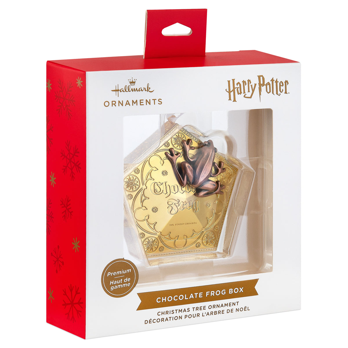 Collectable Premium Metal Ornament - Harry Potter™ Chocolate Frog Design
